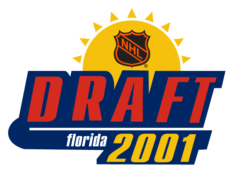 NHL Draft 2001 Primary Logo iron on transfers for clothing